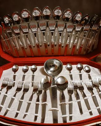 set posate acciaio inox 18.8