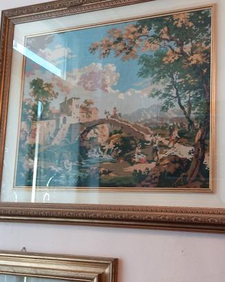 Quadro mezzo punto