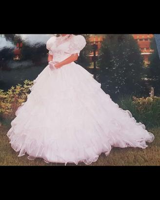 Abito da sposa principessa vintage