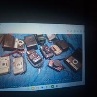 8 MACCHINE FOTOGRAFICHE VINTAGE E 2 FLASH