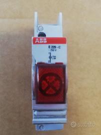 ABB E229 SPIA DI SEGNALAZIONE 230V MODULARE 1-Modu