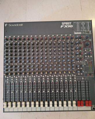 Mixer Soundcraft Spirit FX 16