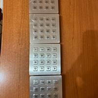 Stock 4 Keypad Antivandalo Acciaio RS232