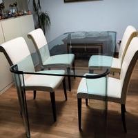 Tavolo cristallo Fiam