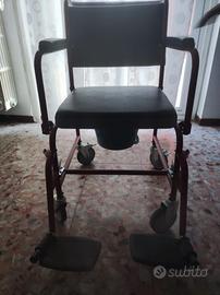 carrozzina comoda per disabili 