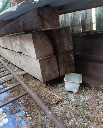 Travi in legno cedro del libano