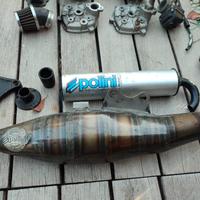 Marmitta Polini FOR RACE e Gruppo termico 70cc
