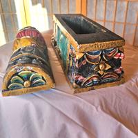 Scatola Portagioie Vintage Balinese – Legno Intag