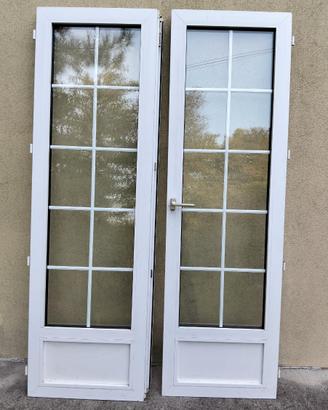 porta finestra in pvc bianco