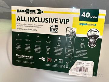 Set stoviglie campeggio Brunner