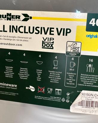 Set stoviglie campeggio Brunner