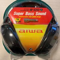 Cuffie professionali Vintage Aiwa HP-X202 nuove