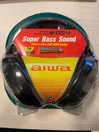 Cuffie professionali Vintage Aiwa HP-X202 nuove