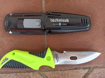 Coltello Sub nuovo Technisub Mini Zak Alfa