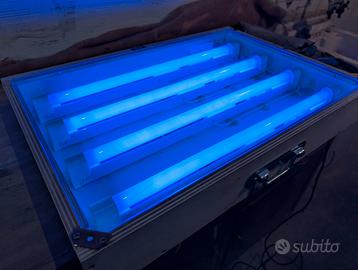 Tavolo UV per sviluppo telai serigrafia