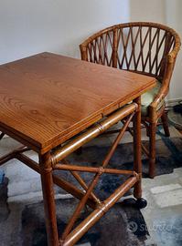 Scrivania vintage  MC Guire e Levis