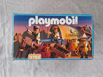 Playmobil 3785 carro sudisti confederati + scatola