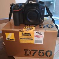 Nikon D750 solo corpo