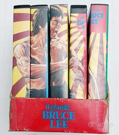 cofanetto film di bruce lee vhs