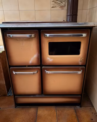 Cucina economica a legno Vintage Royal