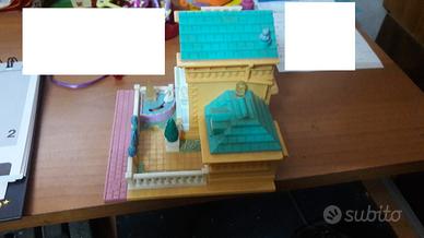 Polly Pocket Light Up ville Playset 1994 bluebird