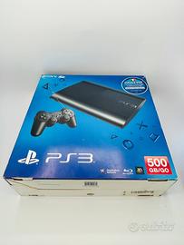 PlayStation 3 500GB Scatola CIB Controller Cavi