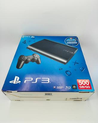 PlayStation 3 500GB Scatola CIB Controller Cavi