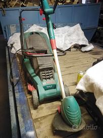 rasaerba più decespugliatore Bosch 