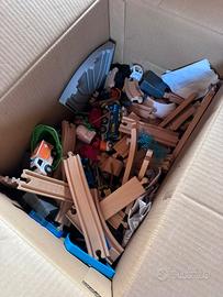 Trenino legno per bambini