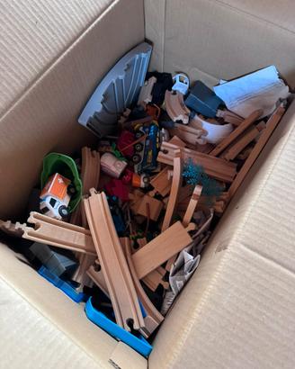 Trenino legno per bambini