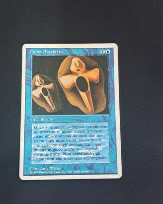 carta magic the Gathering  Copia Artefatto  1995