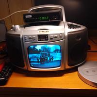 compatto TV radio vintage Seleco