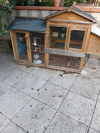 voliera artigianale per canarini o altro