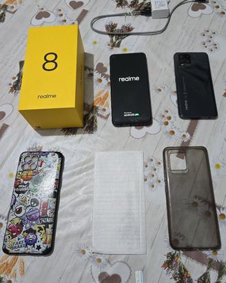 Realme 8 Punk Black 6/128GB 6,4" 64MP 5000mAh