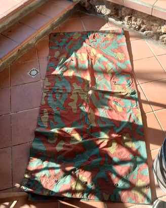 telo tenda poncho mimetico esercito