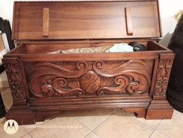 cassapanca in legno