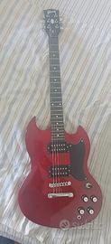 Chitarra elettrica tipo SG