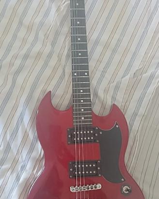 Chitarra elettrica tipo SG
