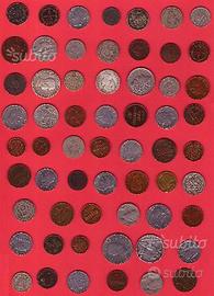 Lotto di monete antiche (1840 e '900)