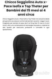 Seggiolino Chicco XPace Isofix 9/18 kg