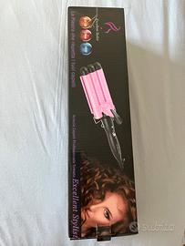 Piastra capelli 3 onde, arriciacapelli