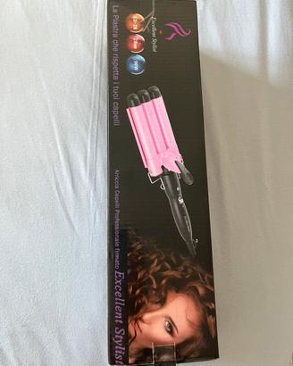 Piastra capelli 3 onde, arriciacapelli