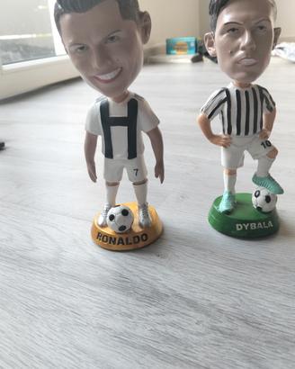 bobble head CR7 e Dybala 