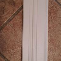 ZOCCOLINO BATTISCOPA di legno smaltato 2 pezzi