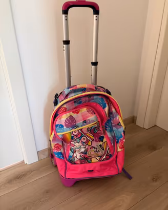 Zaino scuola trolley SJ unicorno