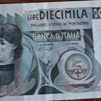 Banconota 10000 Lire Castagno Errore