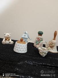 SET 6 PEZZI OGGETTI IN CERAMICA