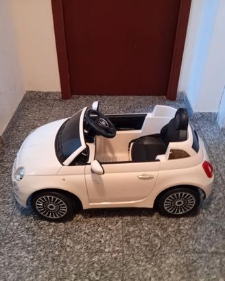 Macchinina elettrica fiat 500