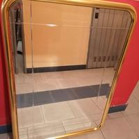Letto in ferro battuto matrimoniale.