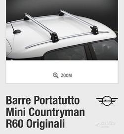 Barre portatutto  originali Mini per Countryman